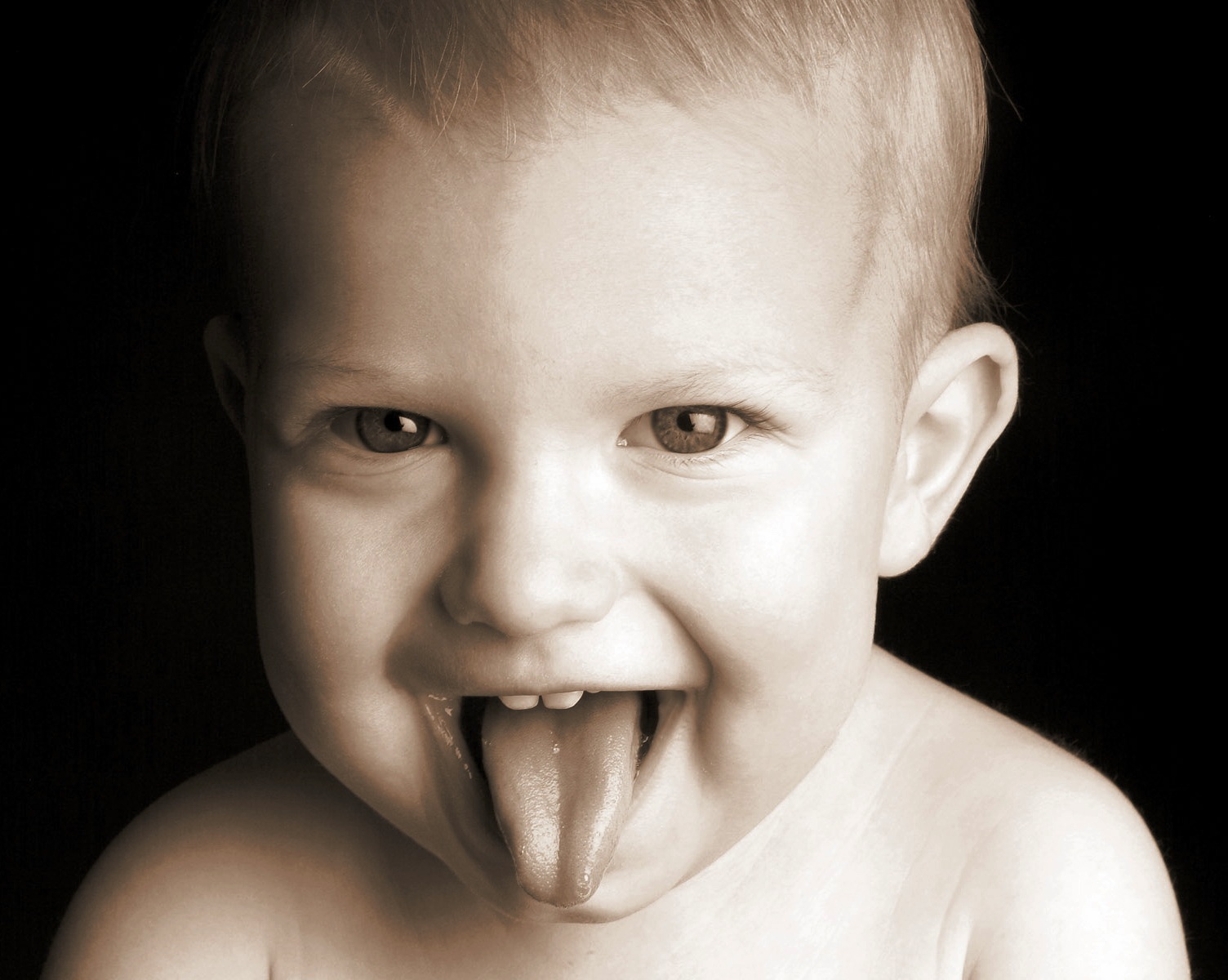 evil baby
